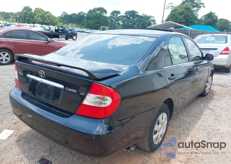 2002 Toyota Camry Le from USA, damaged, VIN 4T1BE30K92U091788